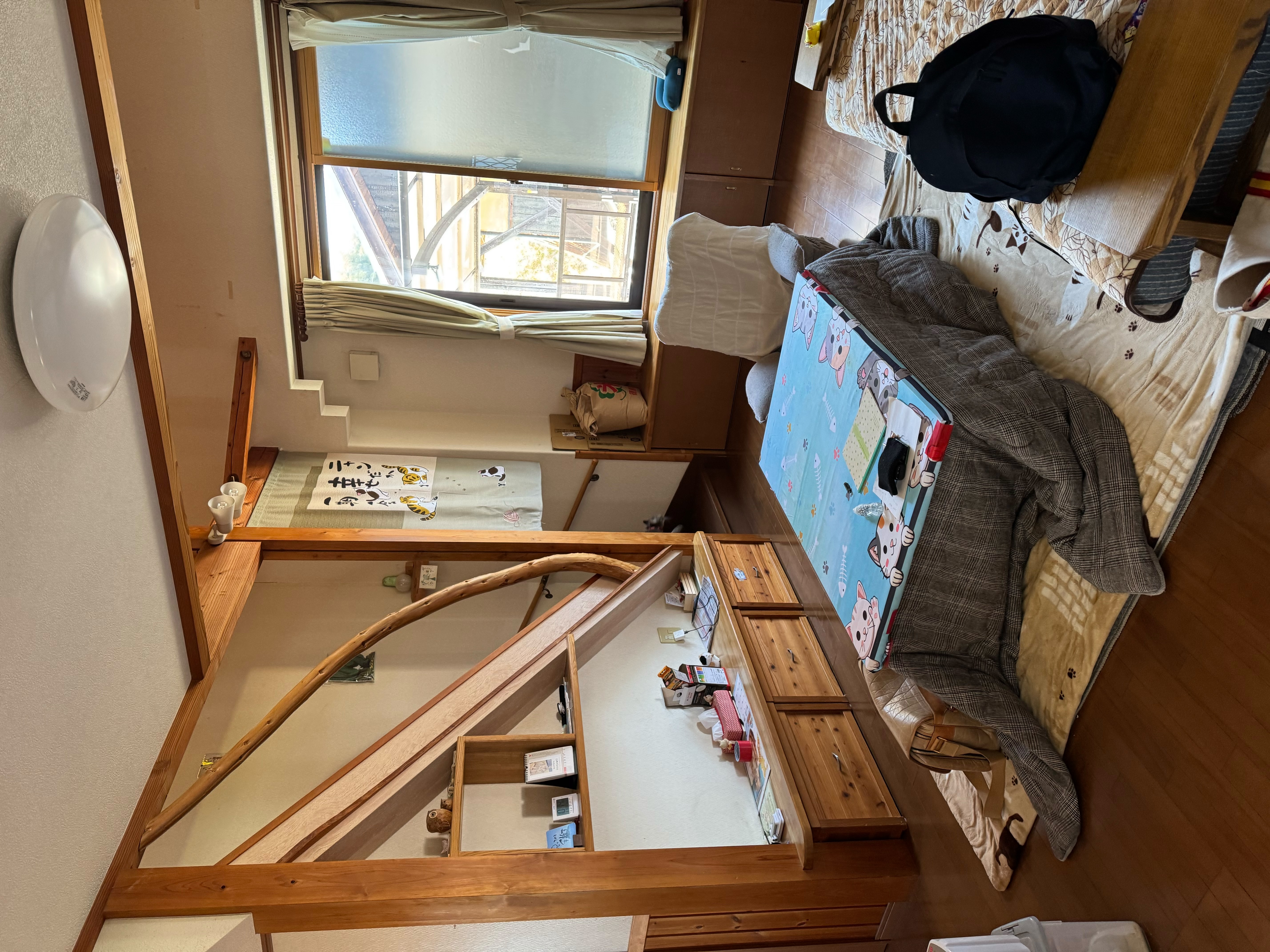 リビング片付け Before（別角度）