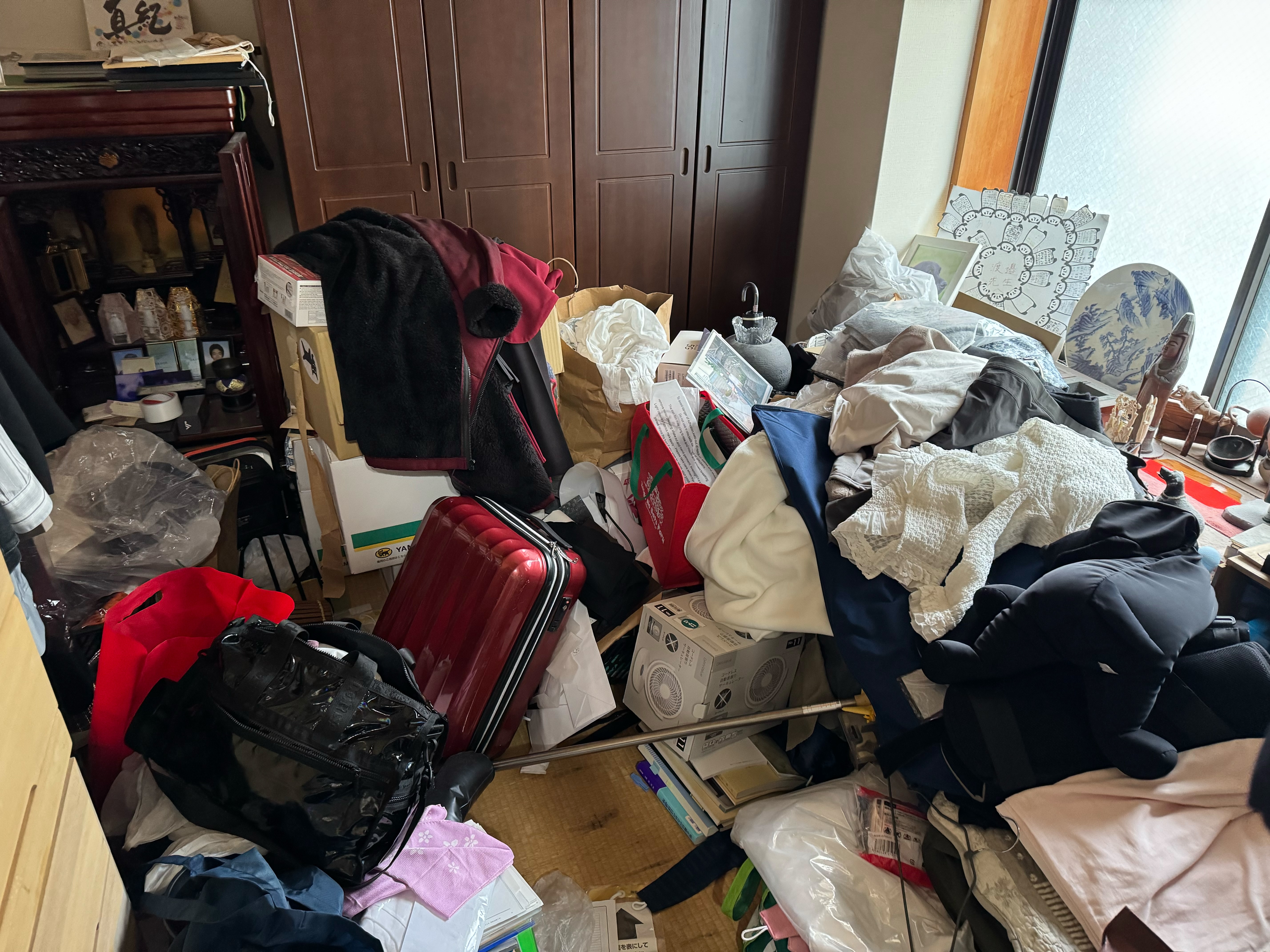 お部屋片付け Before