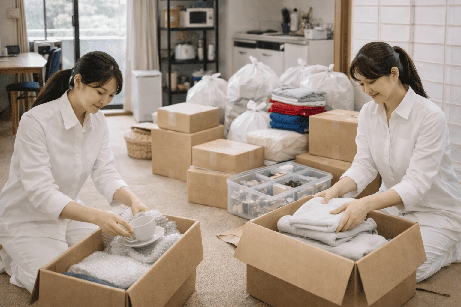 作業事例:アパート2DK