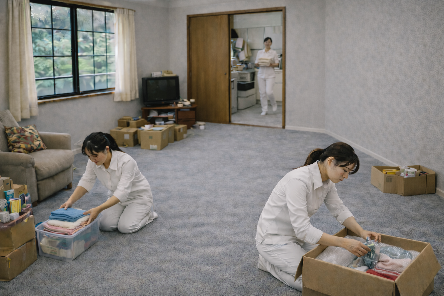 作業事例：一戸建て3LDK