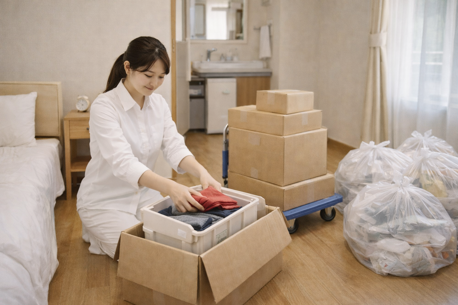 作業事例：高齢者施設 退去後