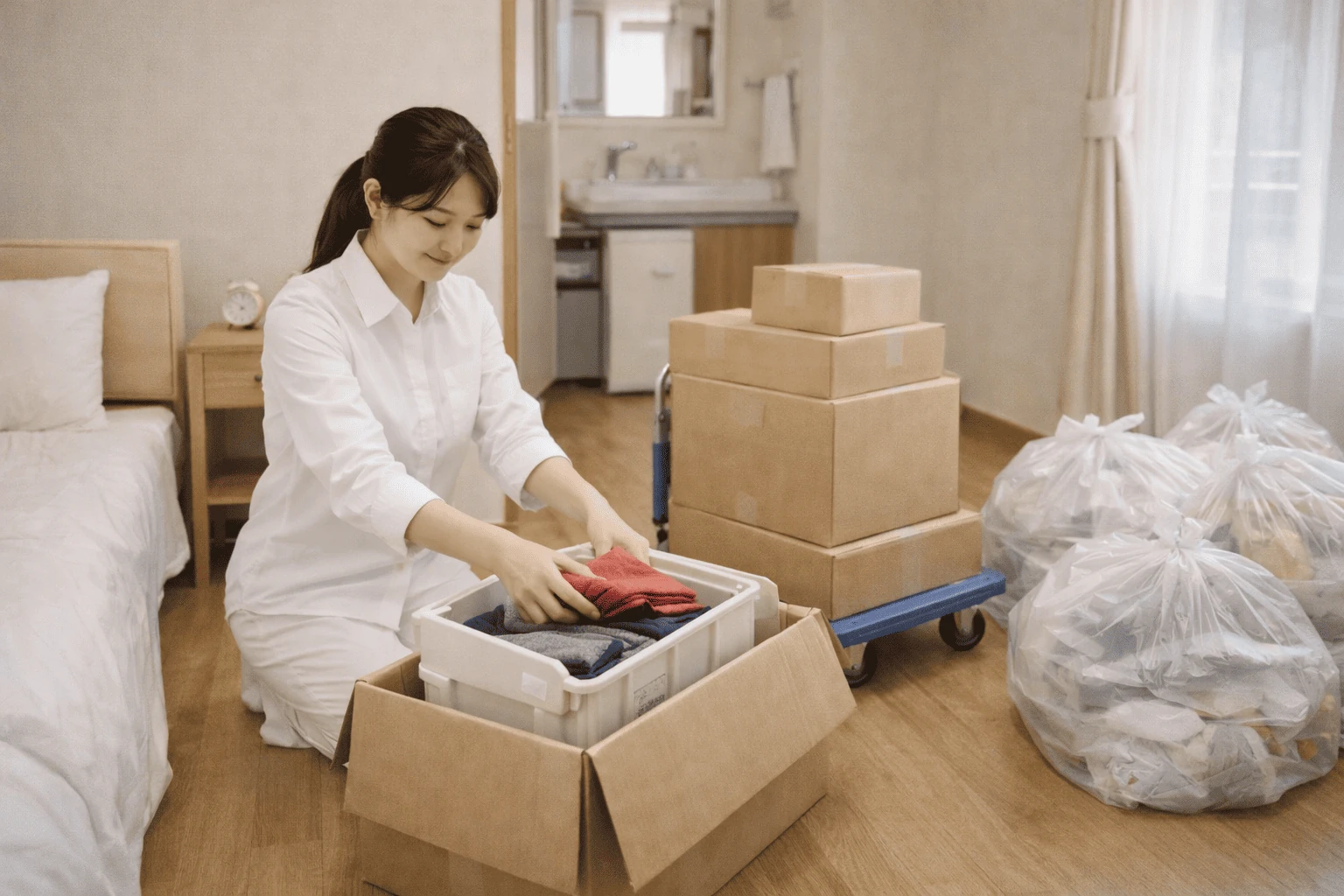 作業事例:高齢者施設 退去後