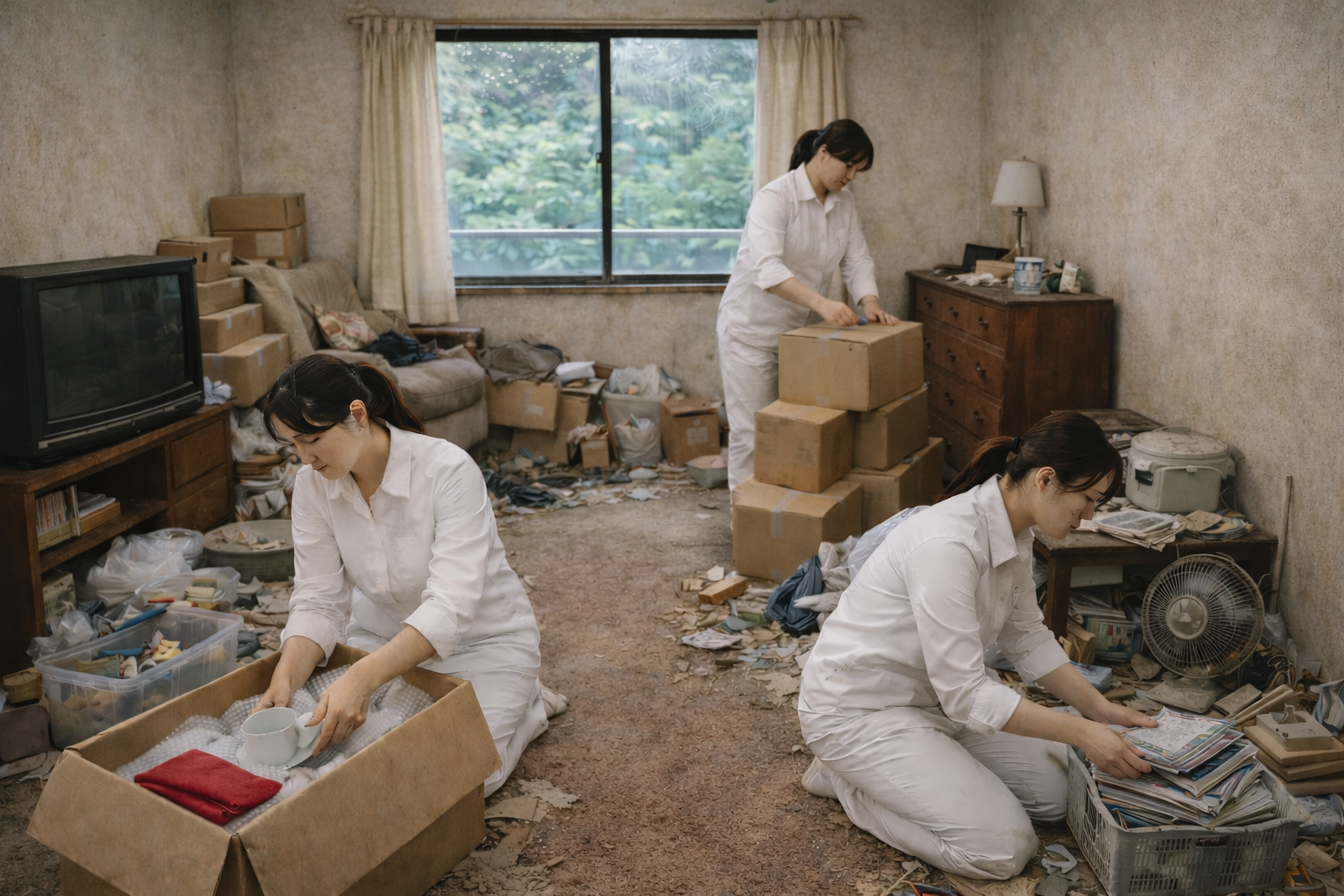 作業事例：空き家4LDK