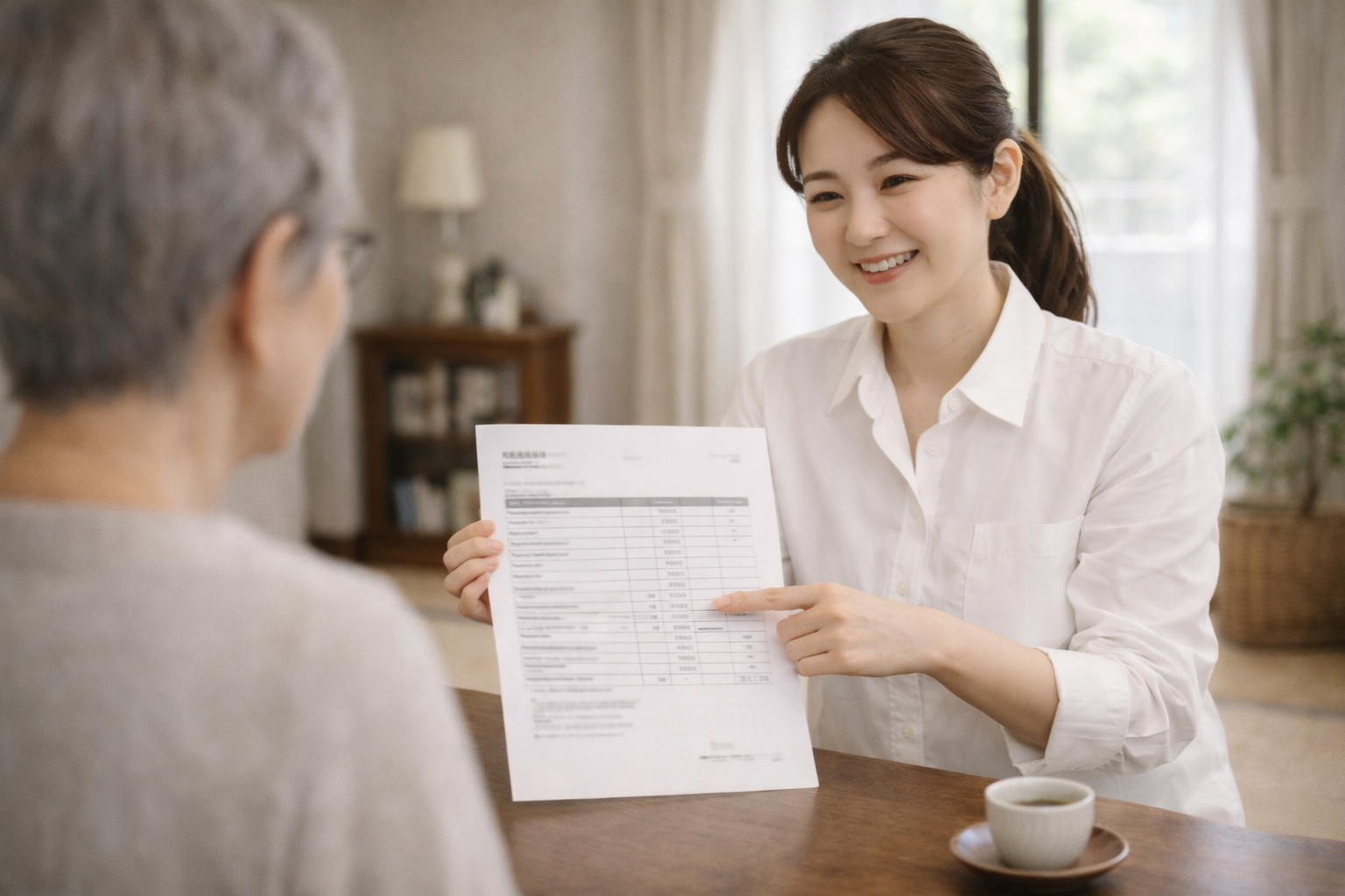 お見積もり説明のイメージ