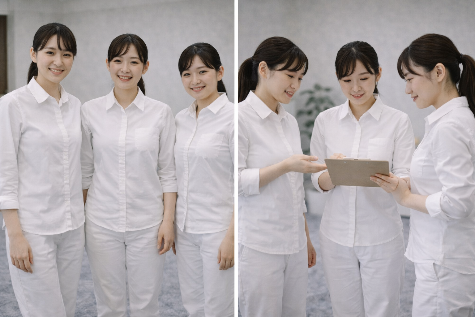 女性スタッフ対応のイメージ